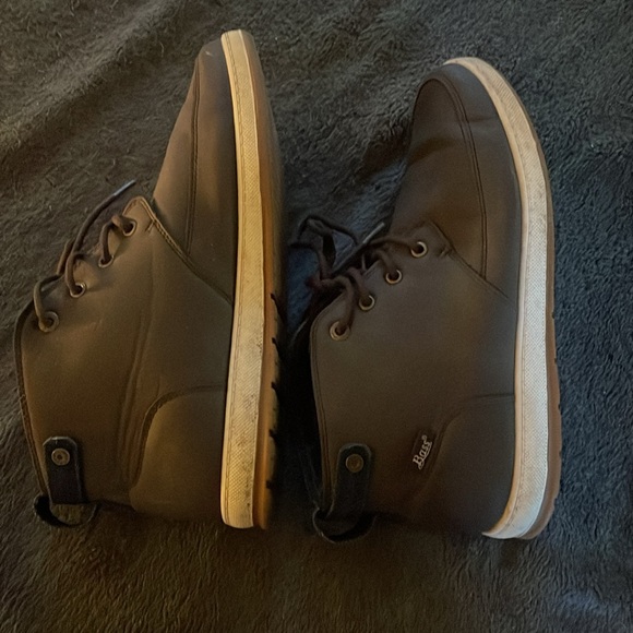 ⭐️SALE⭐️Men’s BASS brown Chugga boots with denim trim - Picture 3 of 6